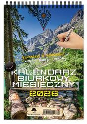 Kalendarz 2026 A5 biurkowy miesięczny pionowy