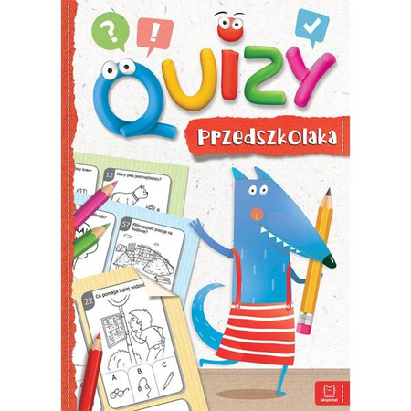 Quizy przedszkolaka cz.3 czerwone Wilk