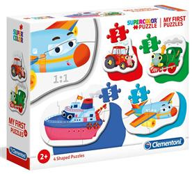 Moje pierwsze puzzle 2/3/4/5 Pojazdy 20811