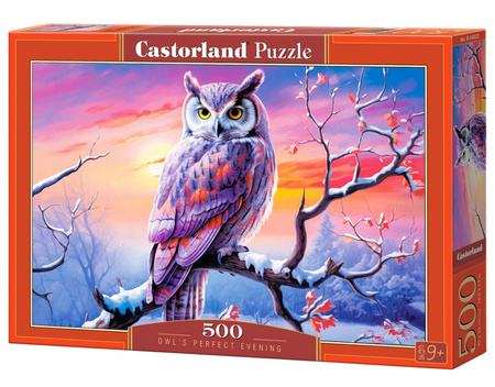 Puzzle 500 Owl's Perfect Evening 