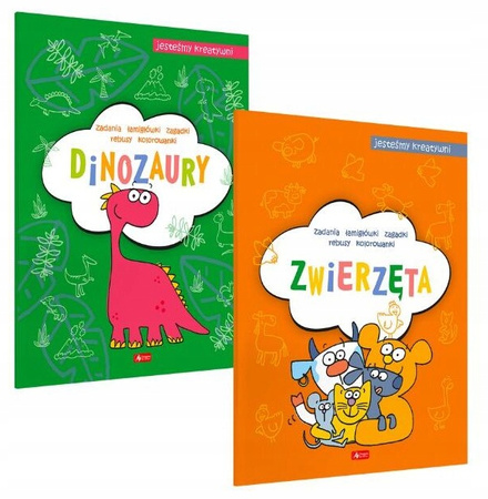 Pakiet: Jesteśmy kreatywni 2 ( "Dinozaury", Zwierzęta" )