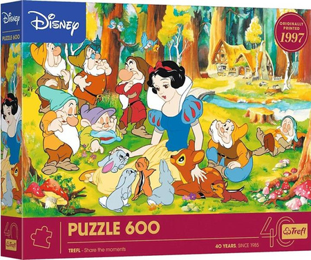Puzzle 600 40-lecie TREFL Królewna Śnieżka