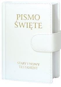Pismo Świete Stary i Nowy Testament biała