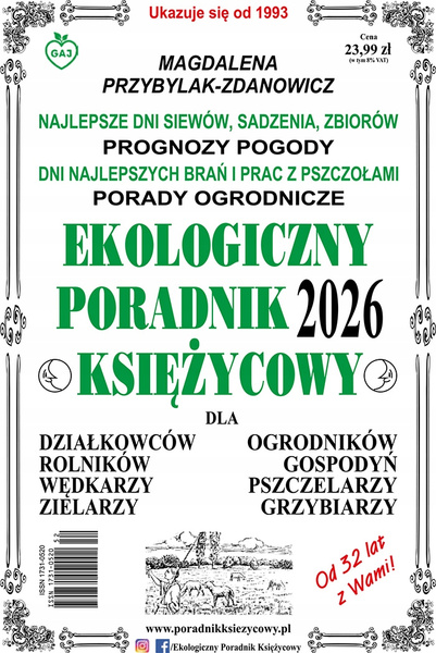 Ekologiczny poradnik księżycowy 2026
