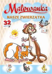 Malowanka Nasze zwierzątka