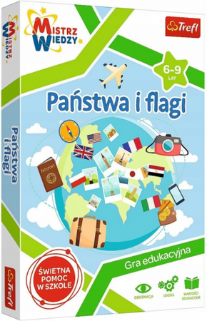 Państwa i Flagi Mistrz Wiedzy TREFL