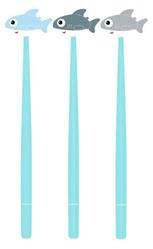 Długopis żelowy Rekin mix 1szt