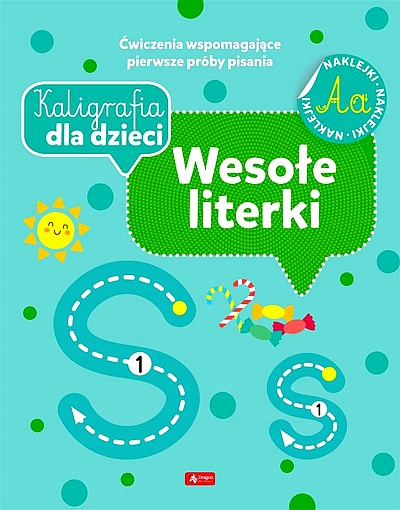 Kaligrafia dla dzieci. Wesołe literki