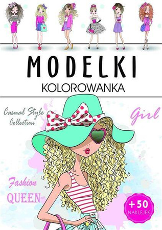 Kolorowanka modelki