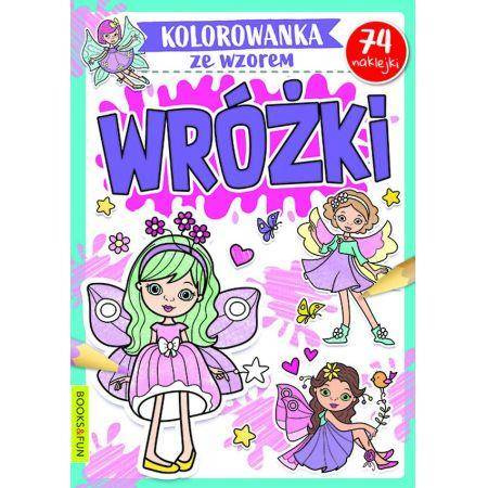 Kolorowanka ze wzorem Wróżki B&F