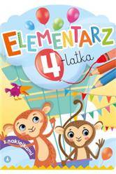 Elementarz 4-latka z naklejkami