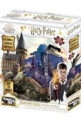 Harry Potter Puzzle Hogwart za dnia i nocą 500