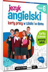 Język angielski. Karty pracy w szkole i w domu. Klasa 6