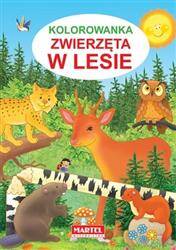 Kolorowanka Zwierzęta w lesie