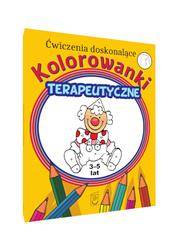 Kolorowanki terapeutyczne Ćwiczenia 3-5 lat