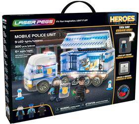 Laser Pegs Heroes Mobilna jednostka policji