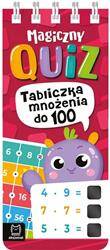 Magiczny quiz. Tabliczka mnożenia do 100 na spirali