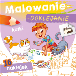 Malowanie-doklejanie Kotki