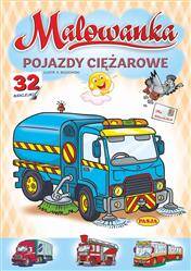 Malowanka  Pojazdy ciężarowe