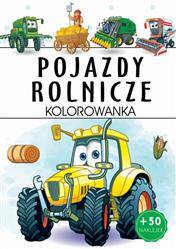 Pojazdy rolnicze kolorowanka