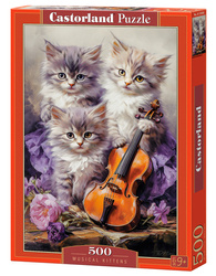 Puzzle 500 Musical Kittens / Koci muzykanci