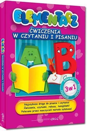 Elementarz. Ćwiczenia w czytaniu i pisaniu twarda