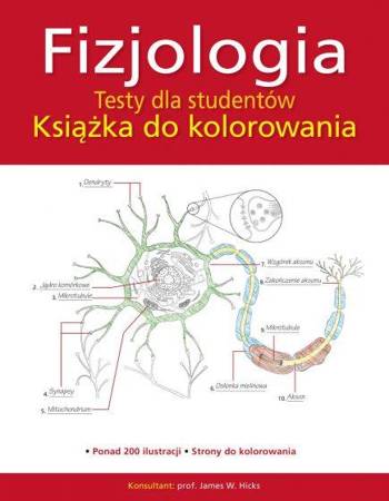 Fizjologia.Testy dla studentów. Ksi.do kolorowania