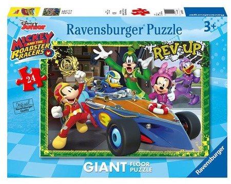 Giant Floor Puzzle Mickey i raźni rajdowcy 24 elem