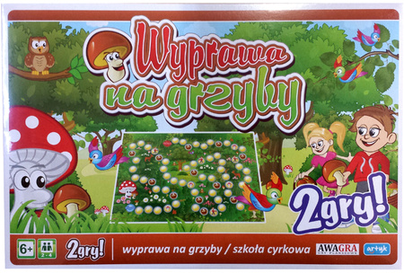 Gry 2 sztuki Wyprawa na grzyby / Szkoła cyrkowa