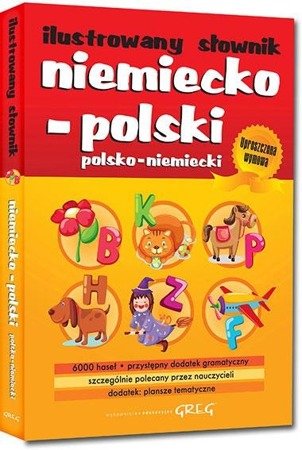 Ilustrowany słownik niem-pol, pol-niem. dla dzieci