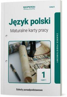 Język polski LO 1. Maturalne karty pracy część 1