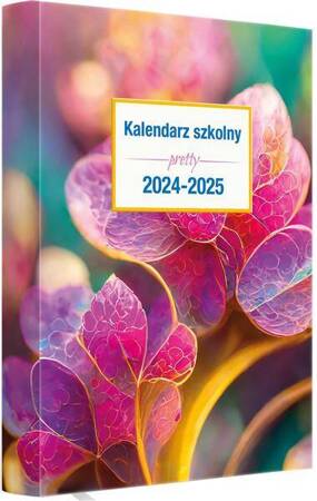 Kalendarz 2024-2025 szkolny Pretty