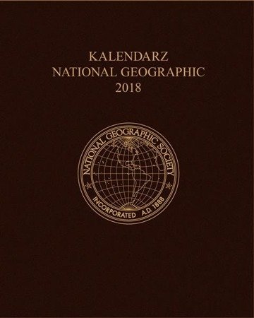 Kalendarz National Geographic-edycja 2018 brązowy