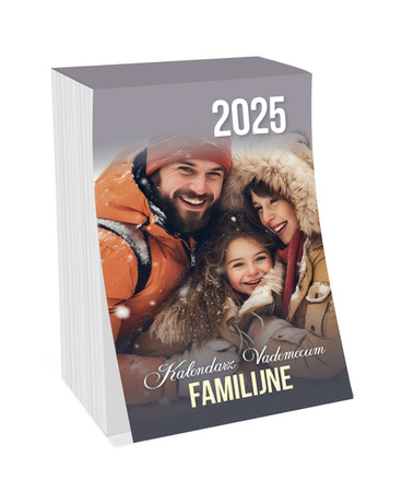 Kalendarz zdzierak 2025 Vademecum familijne