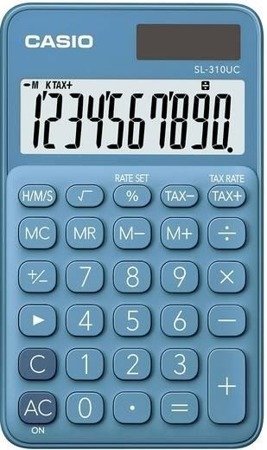 Kalkulator SL-310UC-BU-S niebieski   CASIO