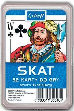 Karty Skat turniejowy karty standardowe1x32 listki