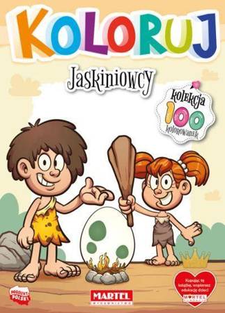 Kolekcja Koloruj - Jaskiniowcy