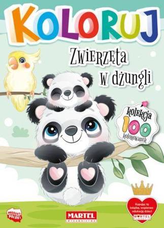 Kolekcja Koloruj - Zwierzęta w dżungli