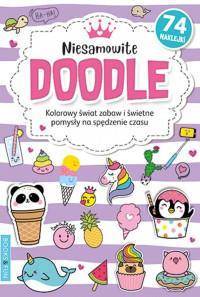 Kolorowanka z naklejkami. Pokoloruj Doodle