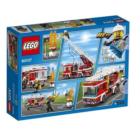 Lego City. Wóz strażacki z drabiną, 214 elem.
