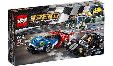 Lego Speed Champions Ford GT nowy Ford GT40 stary