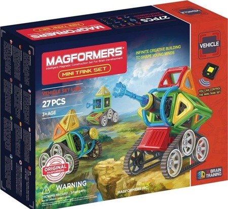 Magformers Vehicle mini Tank set 27