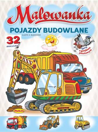 Malowanka - Pojazdy budowlane