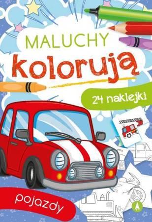 Maluchy kolorują. Pojazdy