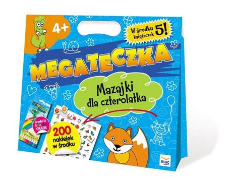 Mega Teczka - Mazajki dla Czterolatka