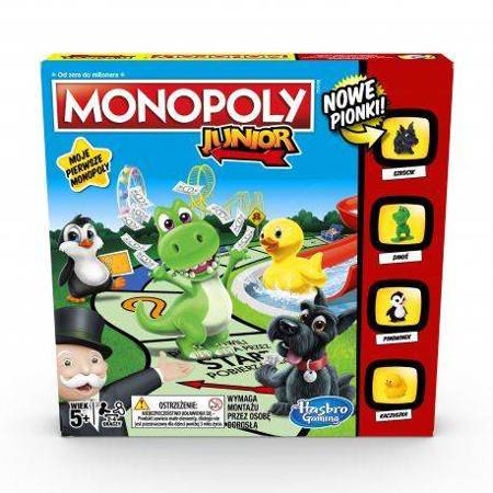 Monopoly Junior Nowe Pionki!