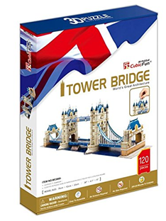 Most Londyński Tower Bridge Puzzle 3D 120 el.