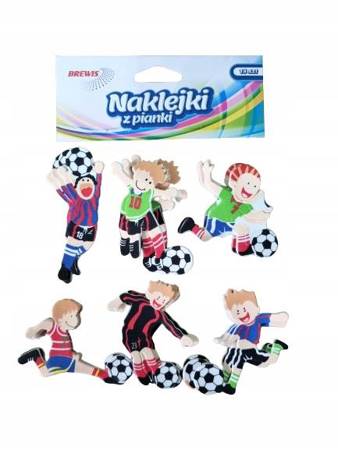 Naklejki z pianki Football PVC52