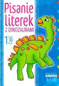 Pisanie literek z dinozaurami część 1