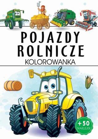 Pojazdy rolnicze kolorowanka